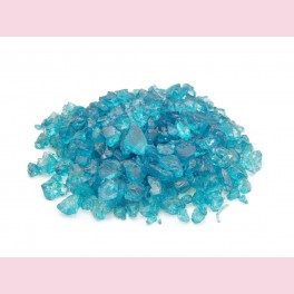 Gravier de verre turquoise