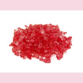 Gravier de verre rouge