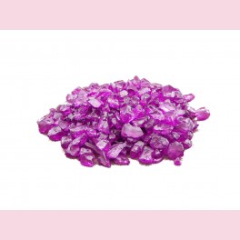Gravier de verre aubergine