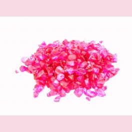Gravier de verre fushia