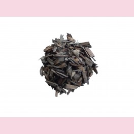Copeaux de bois maron fonc&eacute;
