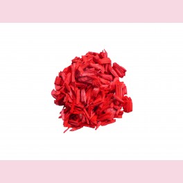 Copeaux de bois rouge