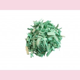 Copeaux de bois vert menthe